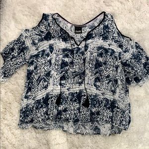 Nanette Lapore Cold Shoulder Top